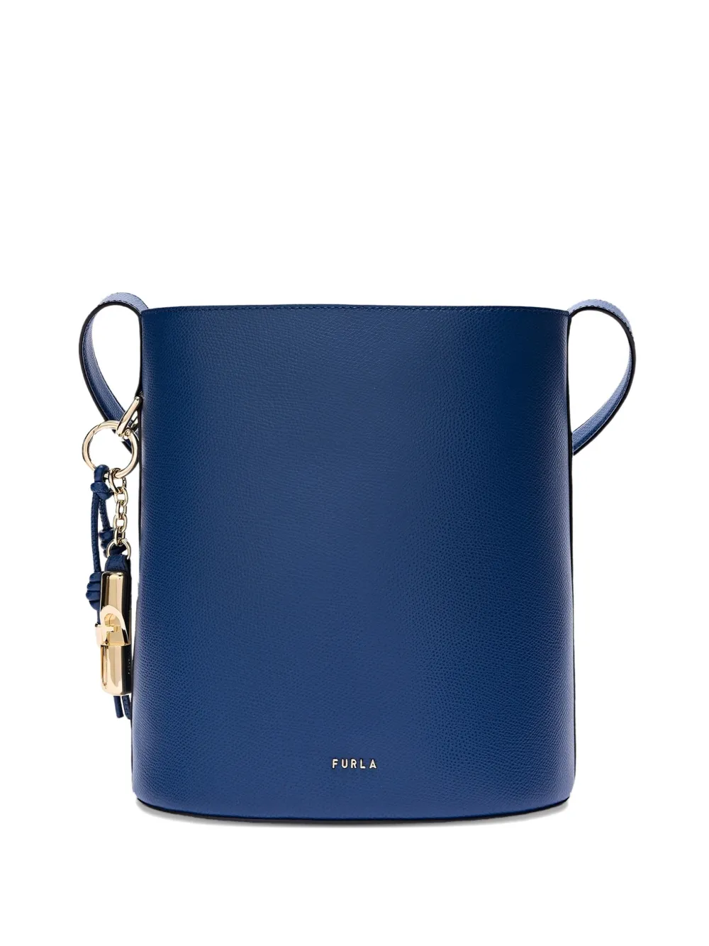 Furla Borsa a secchiello Roxie piccola con ciondolo - Blu