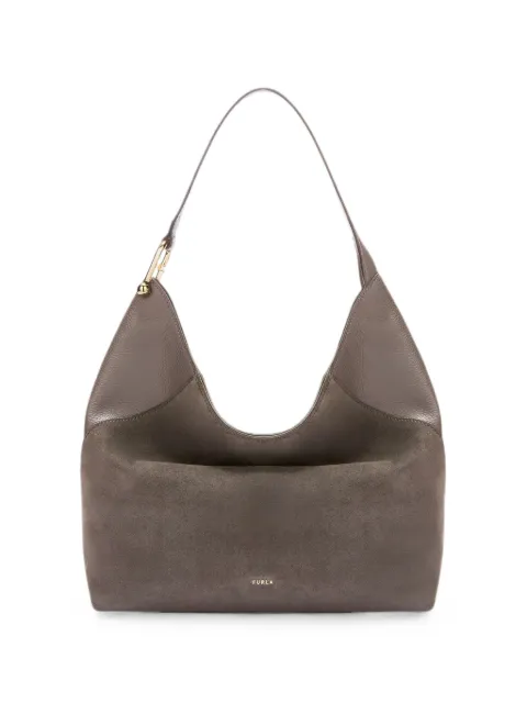 Furla bolsa de hombro L Lara con detalle del logo