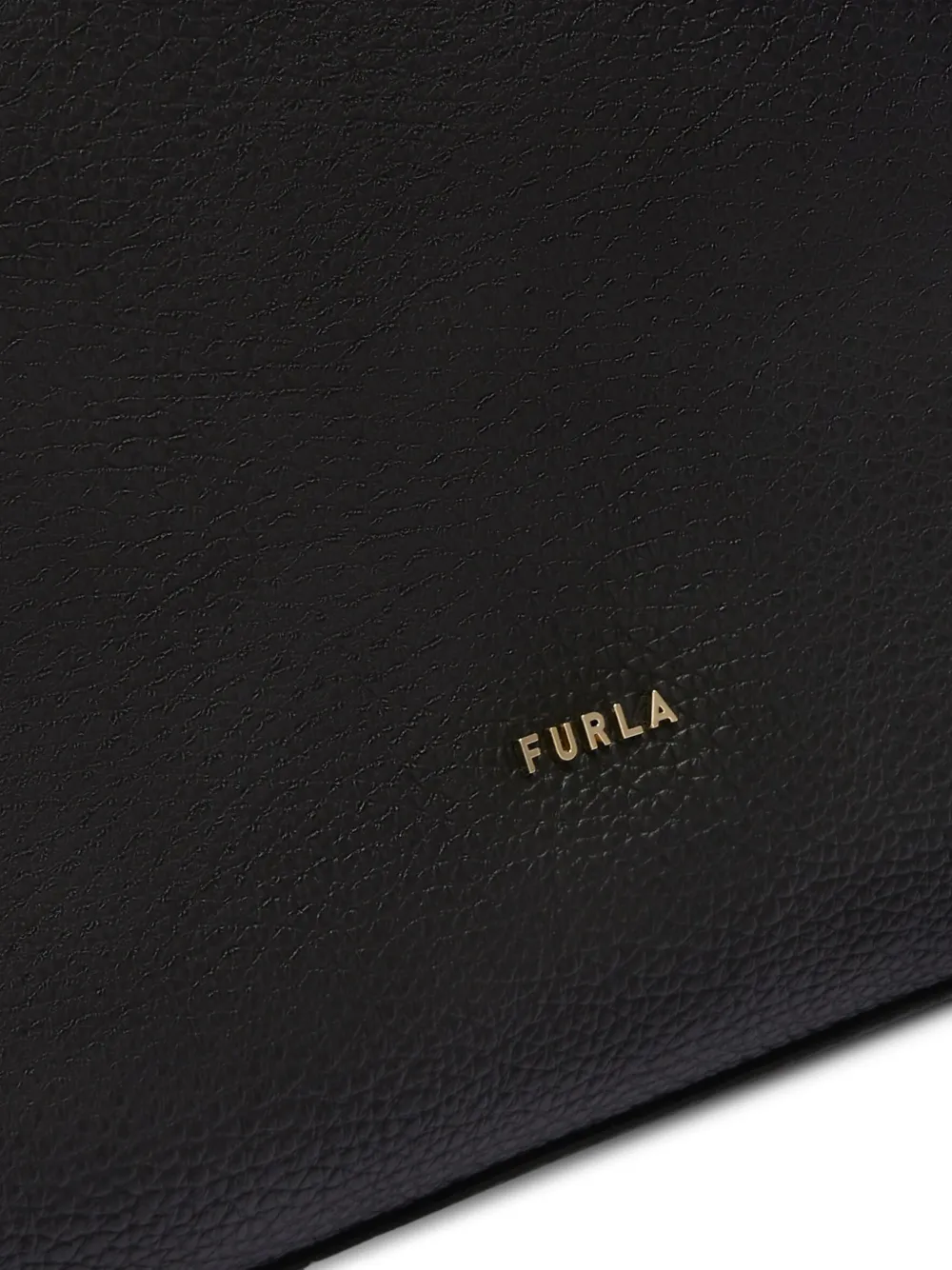 Furla Lara grote schoudertas Zwart