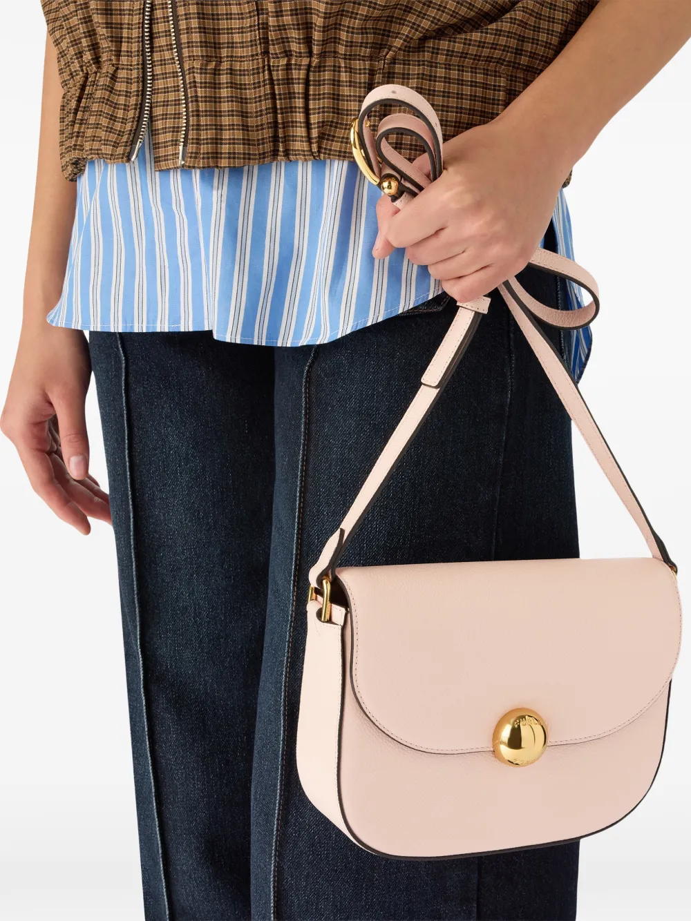  Furla Small Moonlight Cross-body Bag - Pink 