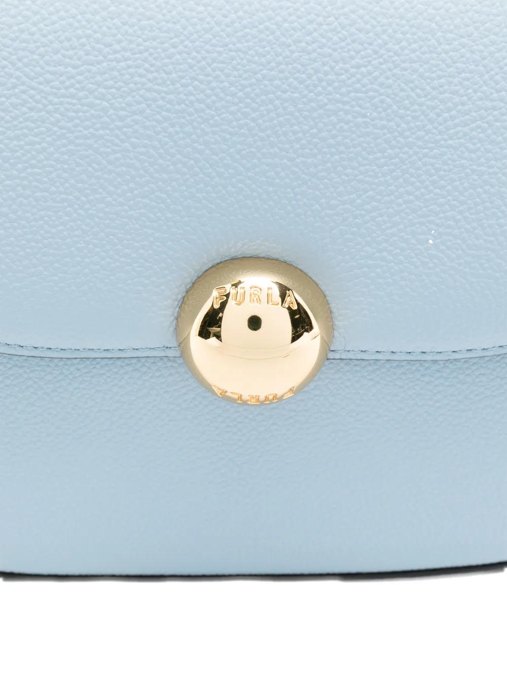 Furla Moonlight kleine leren crossbodytas Blauw