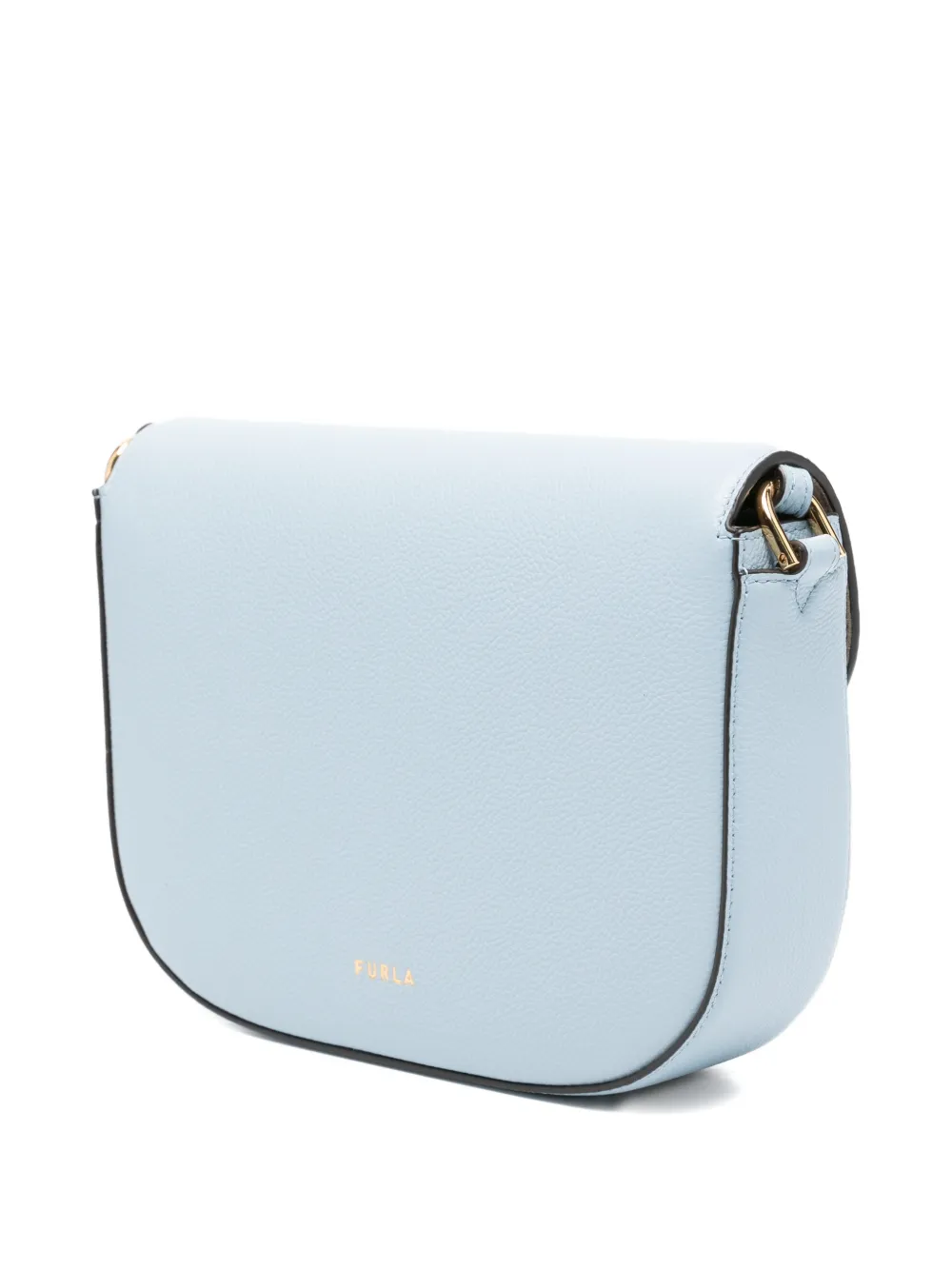 Furla Moonlight kleine leren crossbodytas Blauw