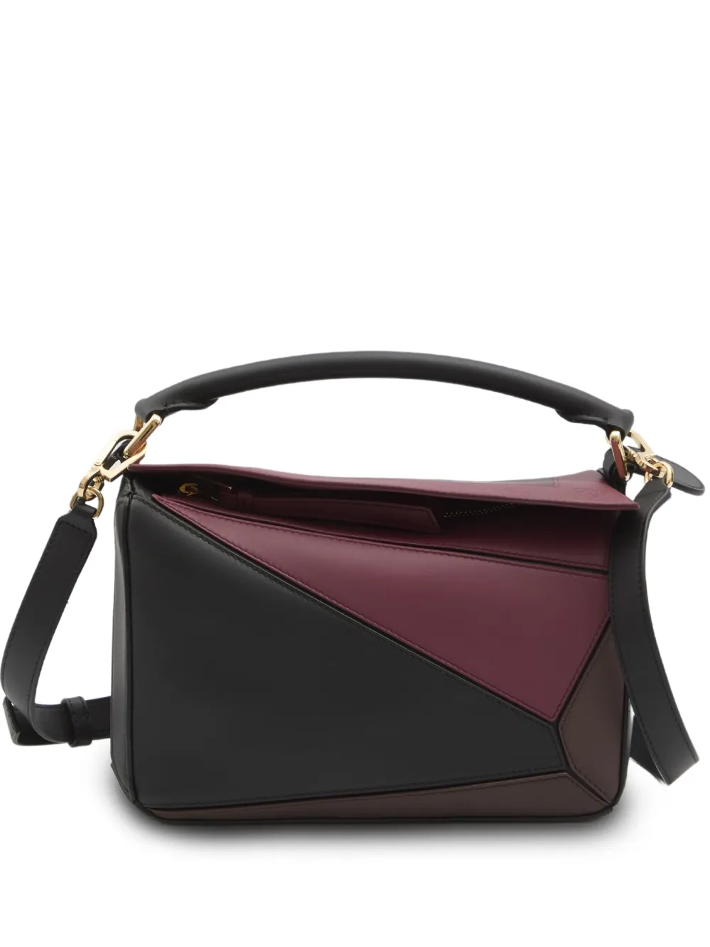LOEWE tote Puzzle pequeña en colaboración con Albers | negro | Image 1