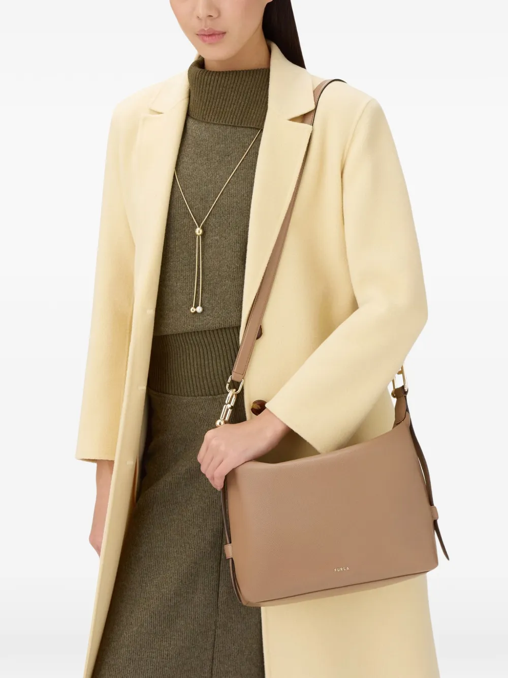 Medium Tonie Textured Tote Bag