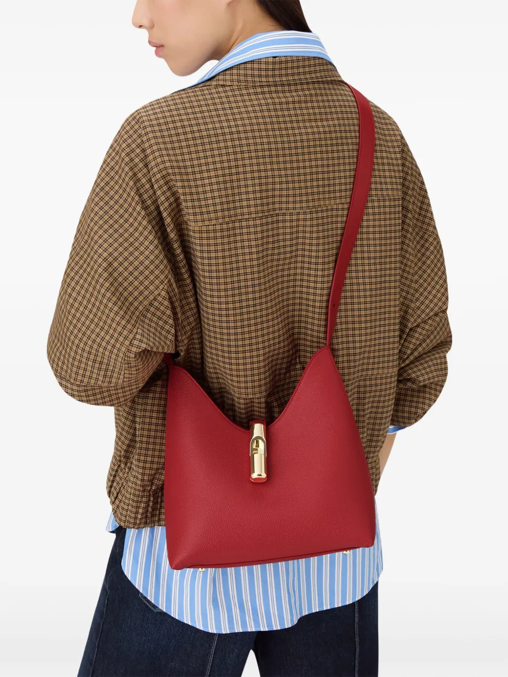 Furla Borsa a spalla Goccia - Rosso