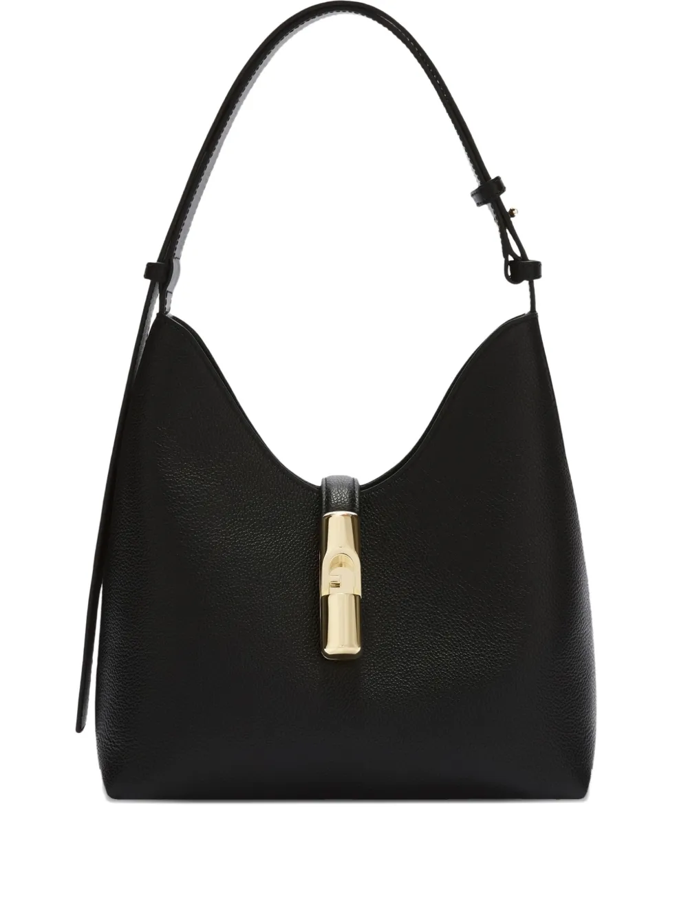 Furla Small Goccia Shoulder Bag In Black