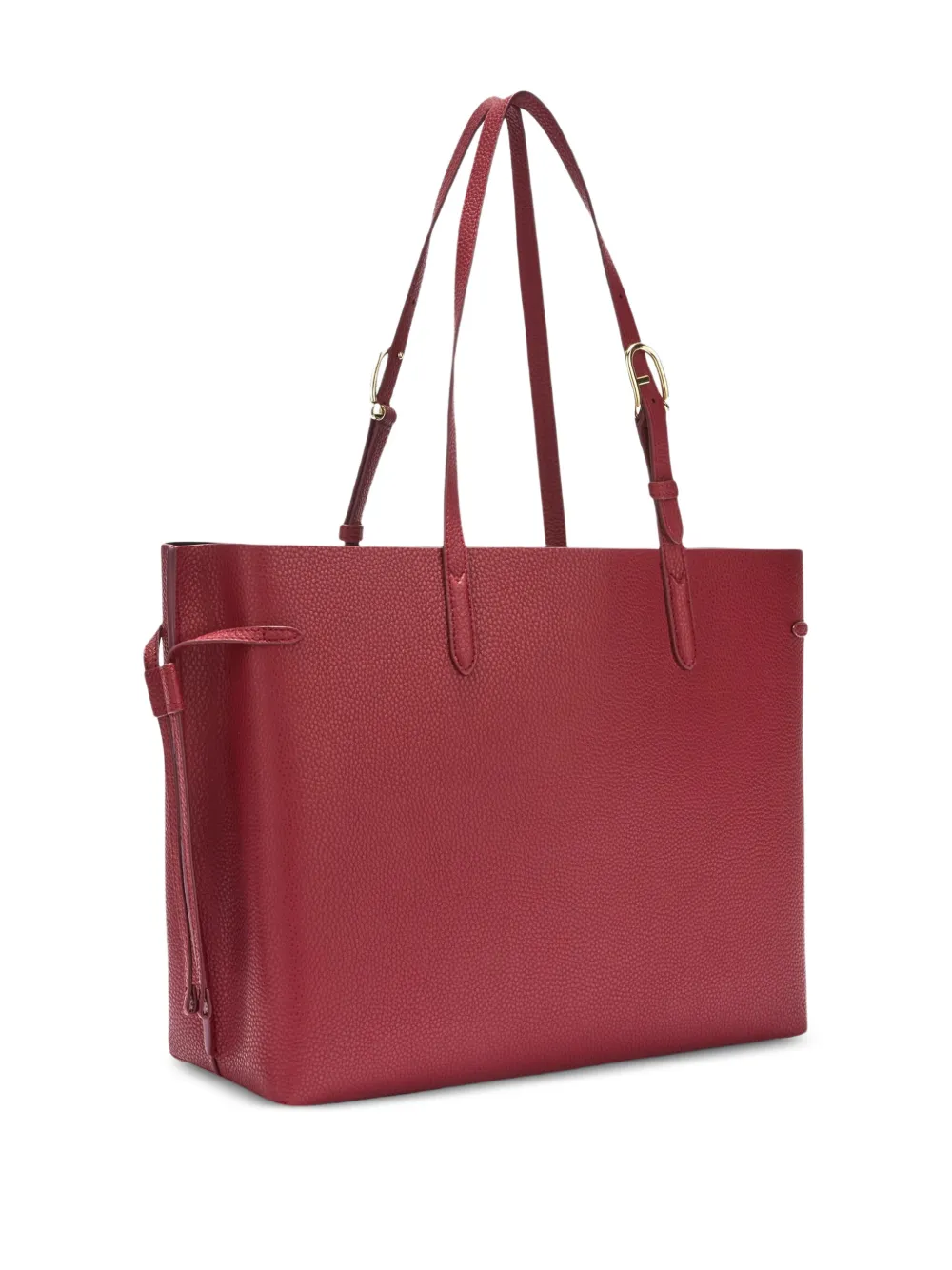 Furla Ava grote leren shopper Rood