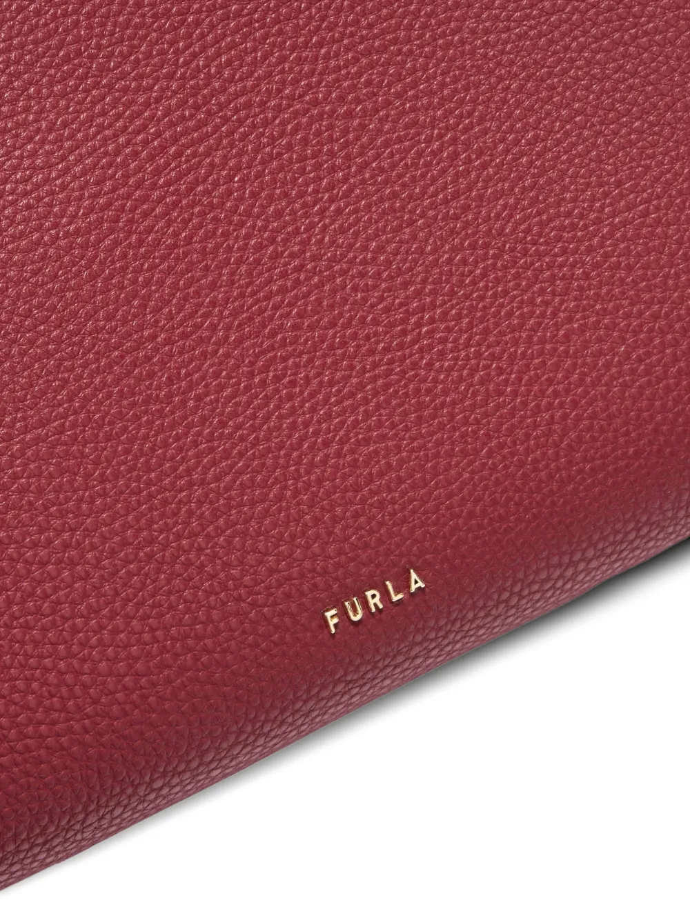 Furla Ava grote leren shopper Rood