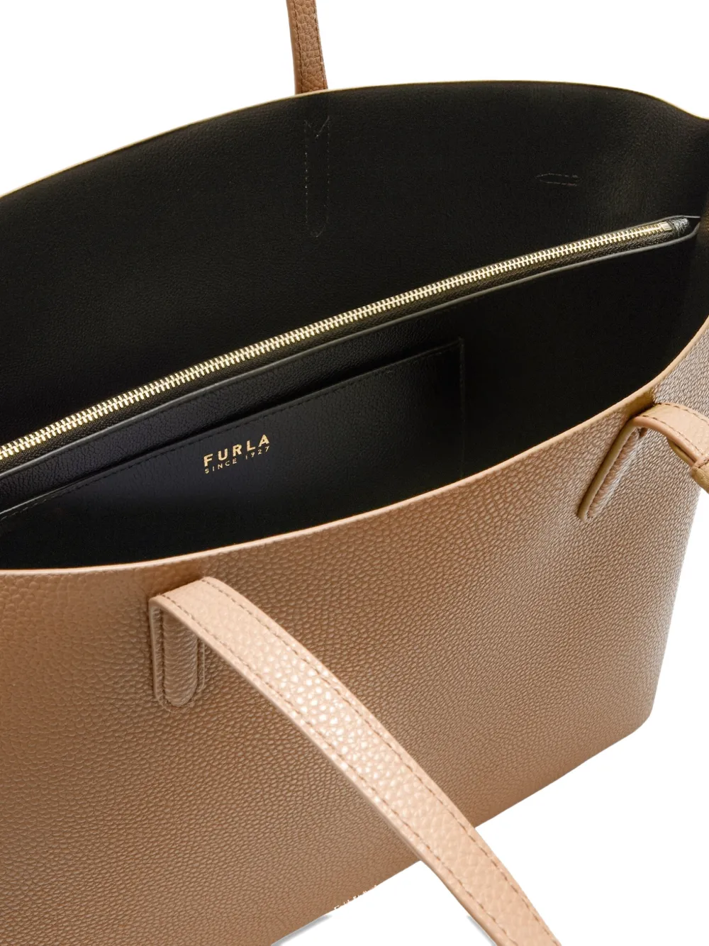 Furla Nensi Dojaka Black Leather Pumps In Brown