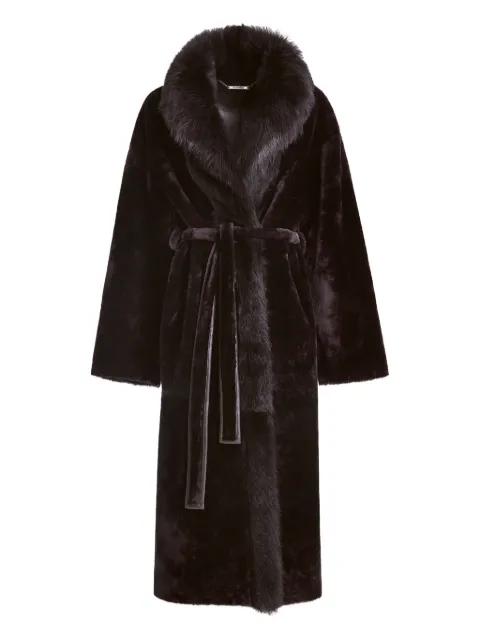 Nour Hammour Isadora belted coat