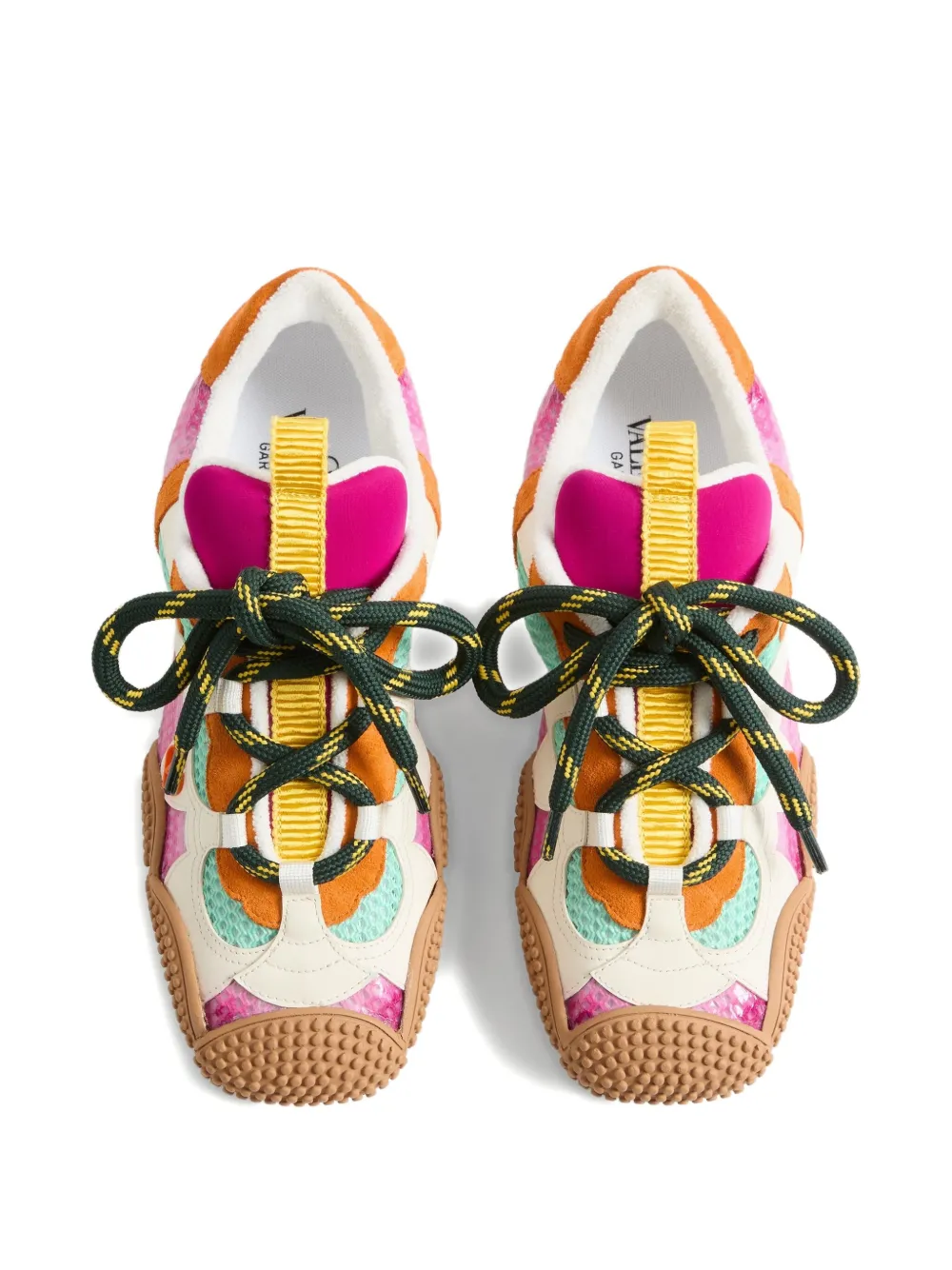 Valentino Garavani Amphibia VLogo sneakers Roze