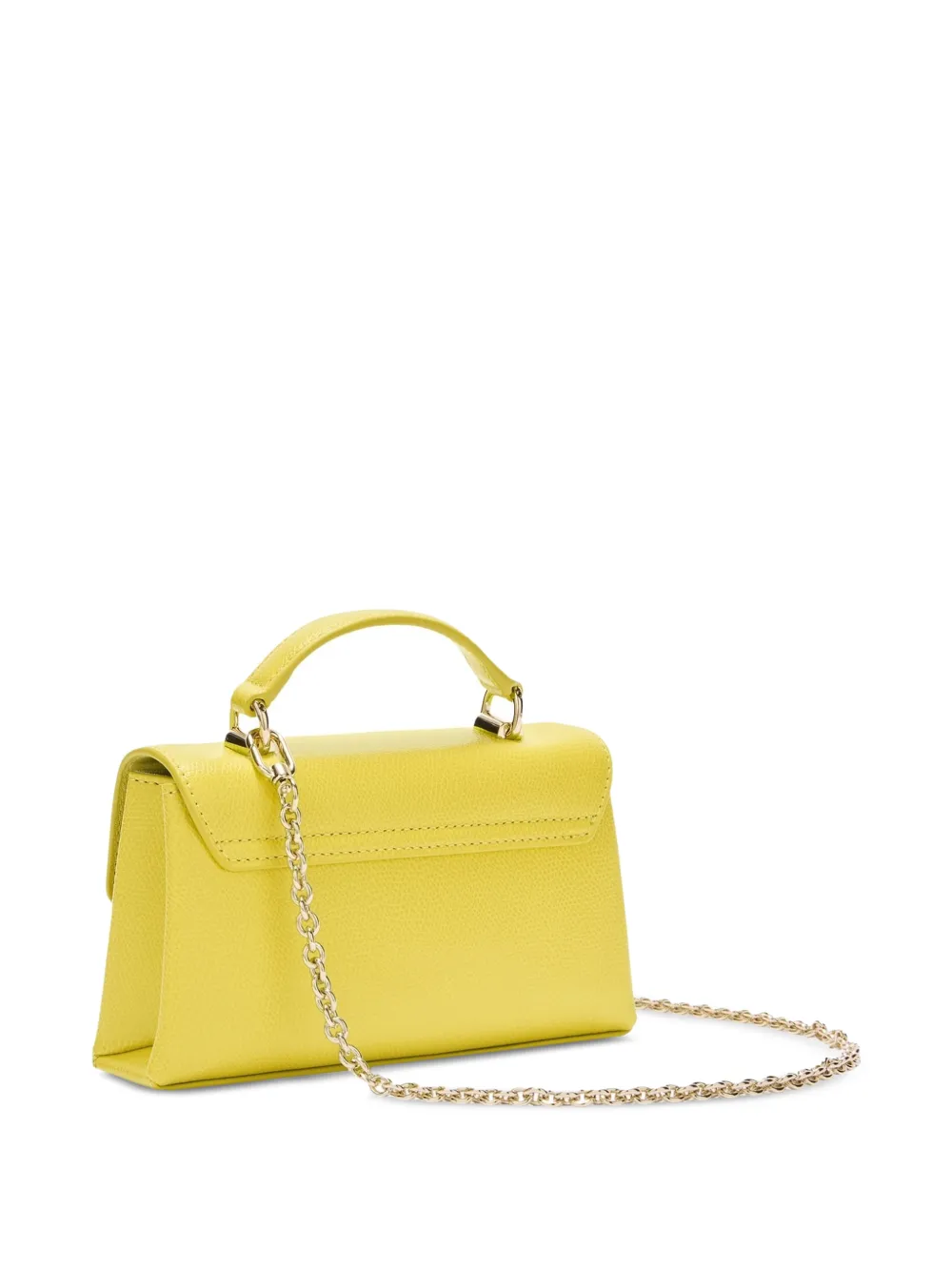 Furla 1927 leren shopper Geel