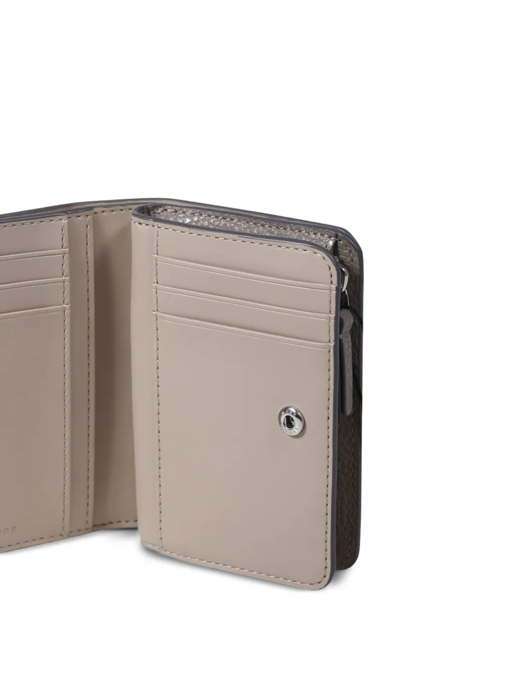 Marc Jacobs Portemonnee met logoplakkaat Grijs