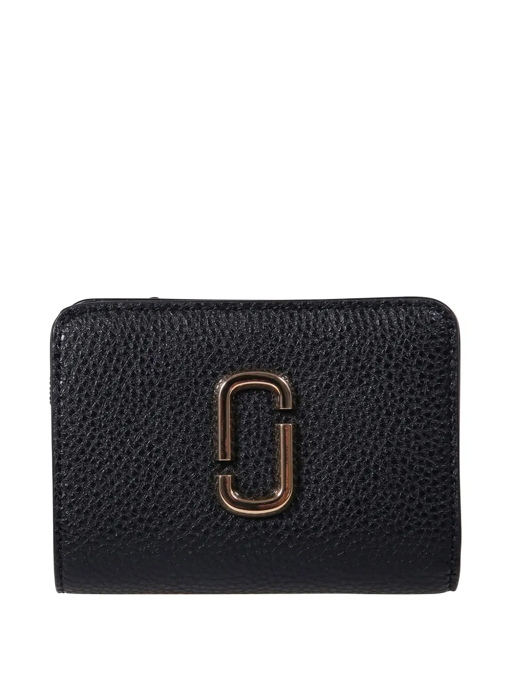 Marc Jacobs Logo-plaque Wallet In Brown
