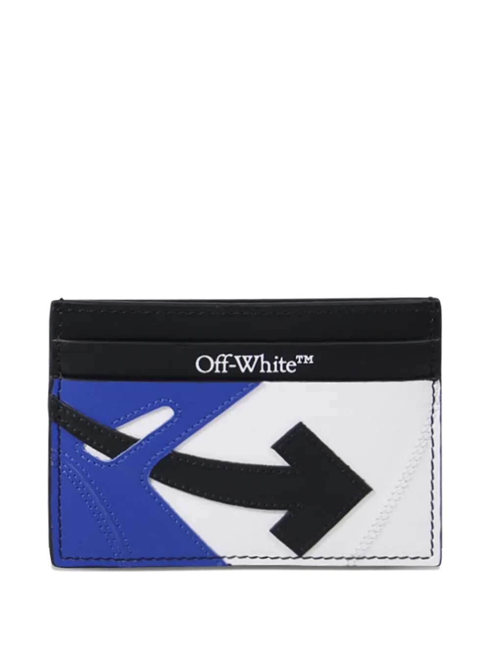 Off-white Logo-detail Cardholder In Black