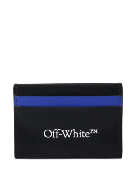Off-White porte-cartes à détail de logo