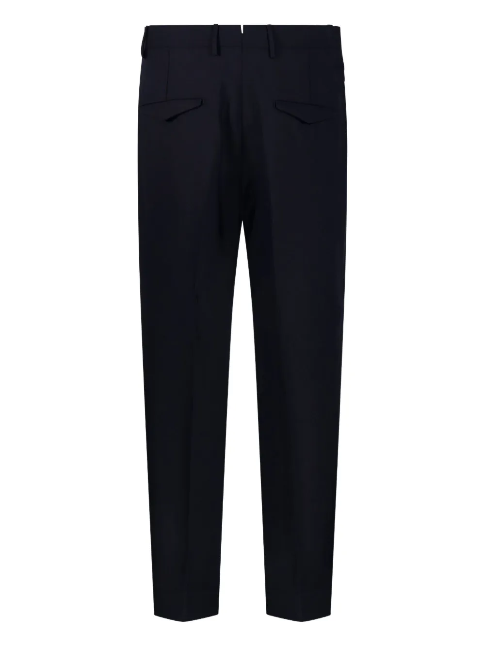 Santaniello Pleated-front Trousers In Blue