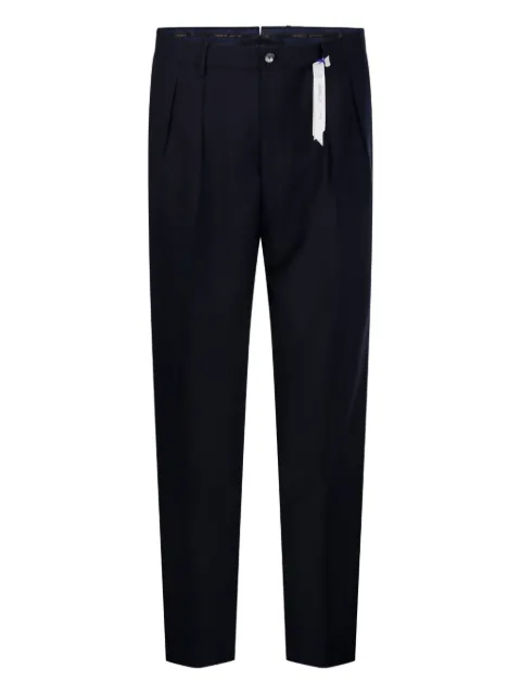 Santaniello pleated-front trousers