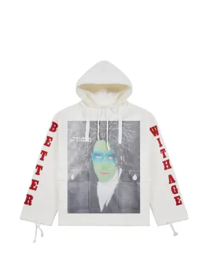GUCCI ストロベリー　パーカー ホワイト Gucci グッチ ウェブストライプ パーカー - FARFETCH