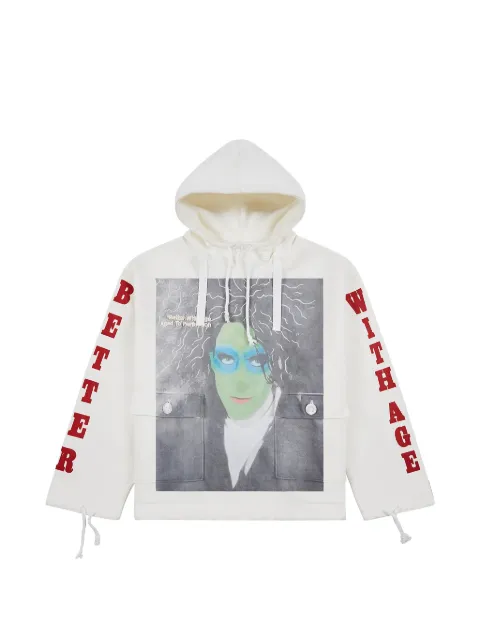 Better with Age  Charlie Gunner graphic smock hoodie