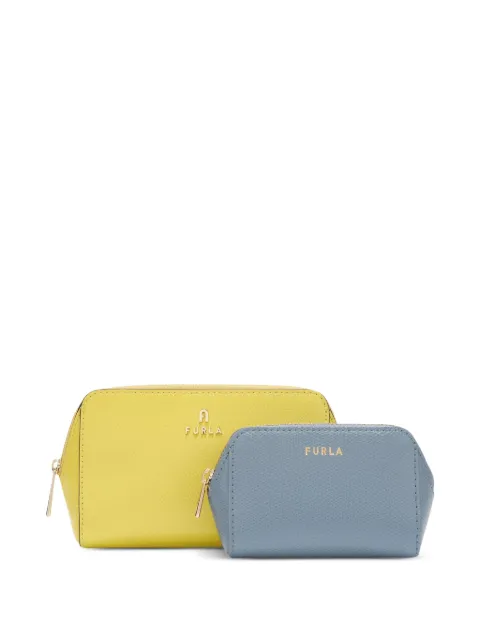 Furla lot de deux trousses de toilette Camelia médium