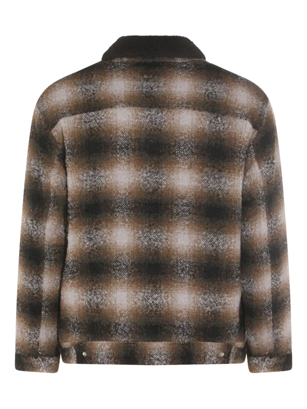 Levi's Plaid Jacket In Brown