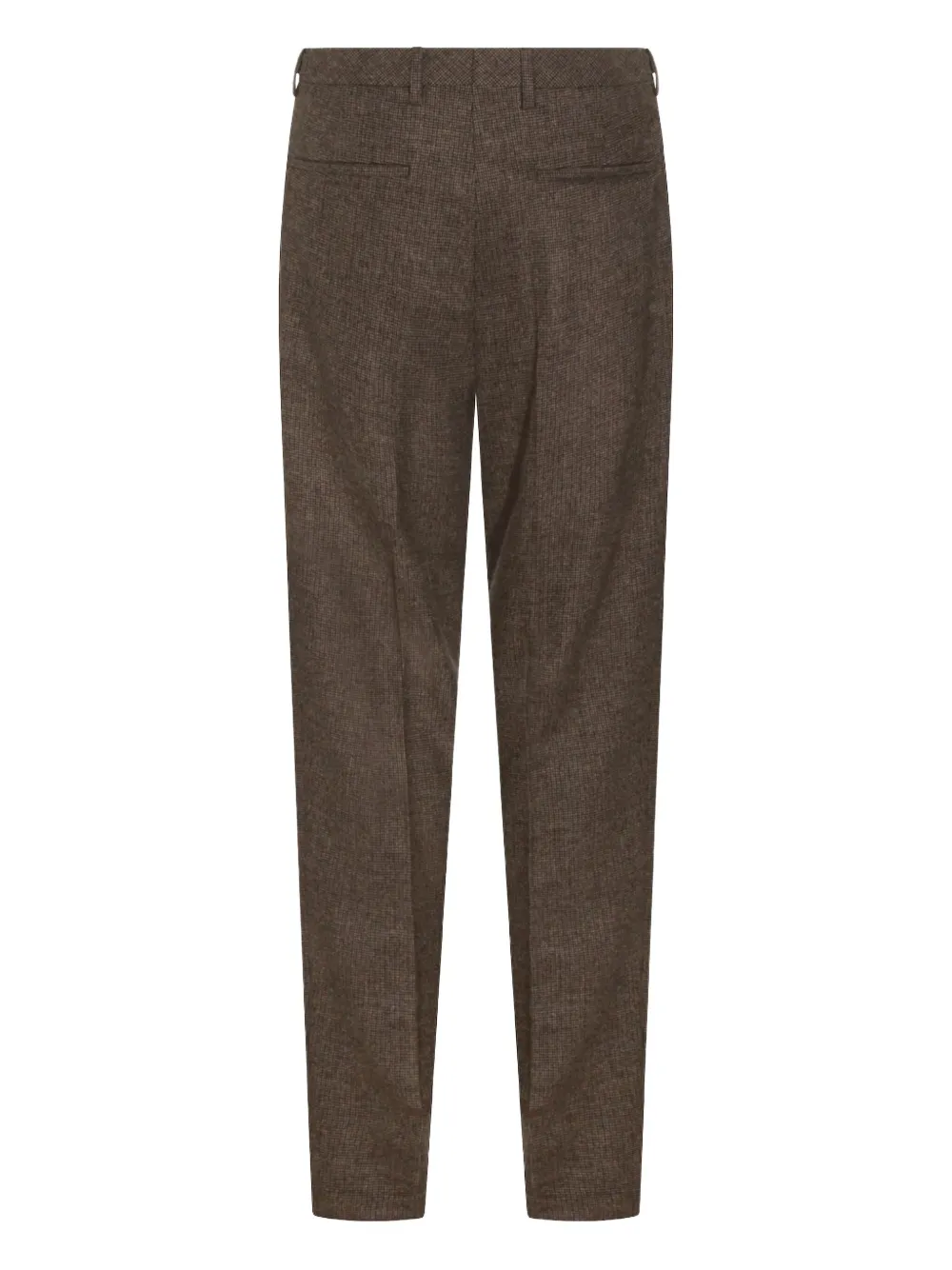 GTA Pantalone herringbone-pattern pants - Bruin