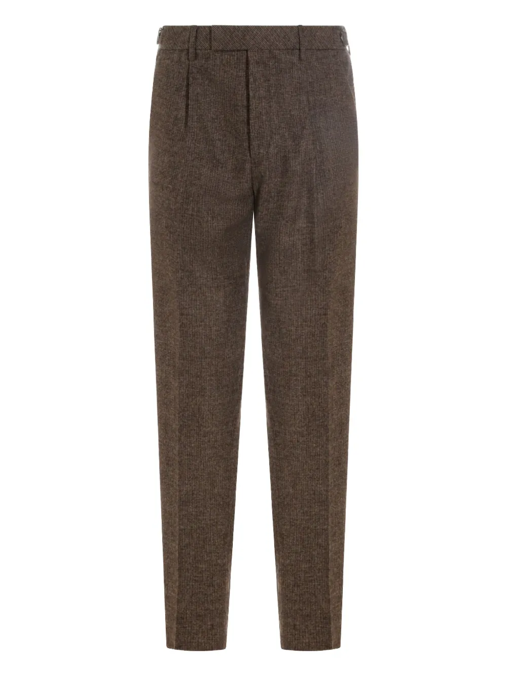 GTA  Pantalone herringbone-pattern pants | Brown | Image 1
