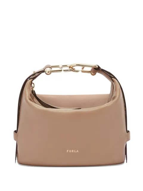 Furla mini Nuvola Arcosfera grained tote bag