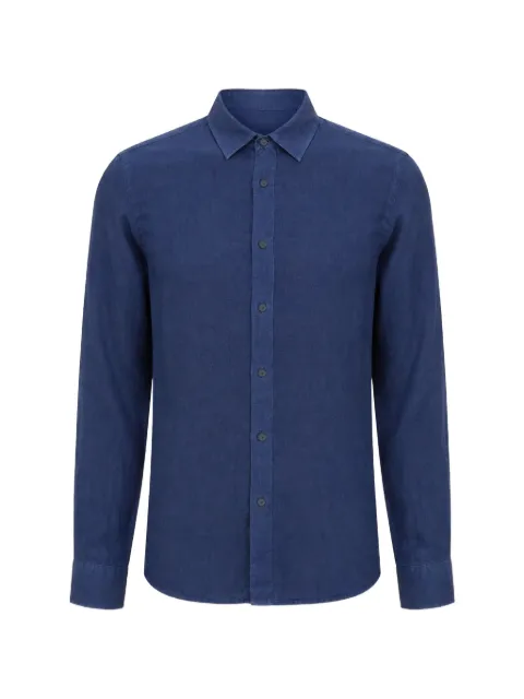 120% Lino long-sleeve button-up shirt