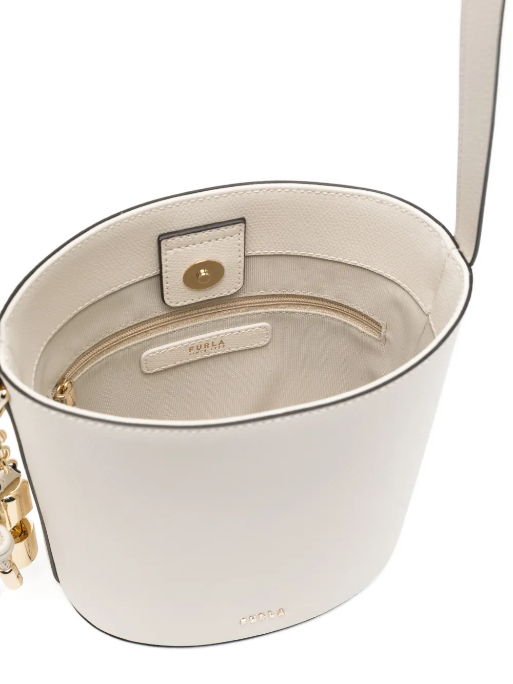 Furla Roxie bucket-tas Wit