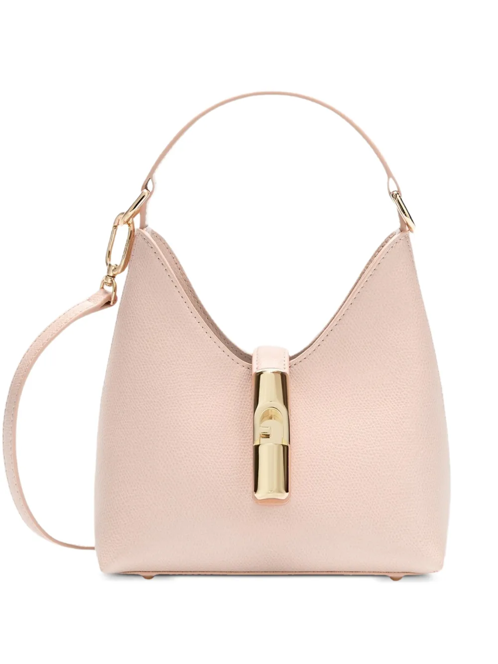Furla Borsa mini con dettaglio cilindrico in metallo - Rosa