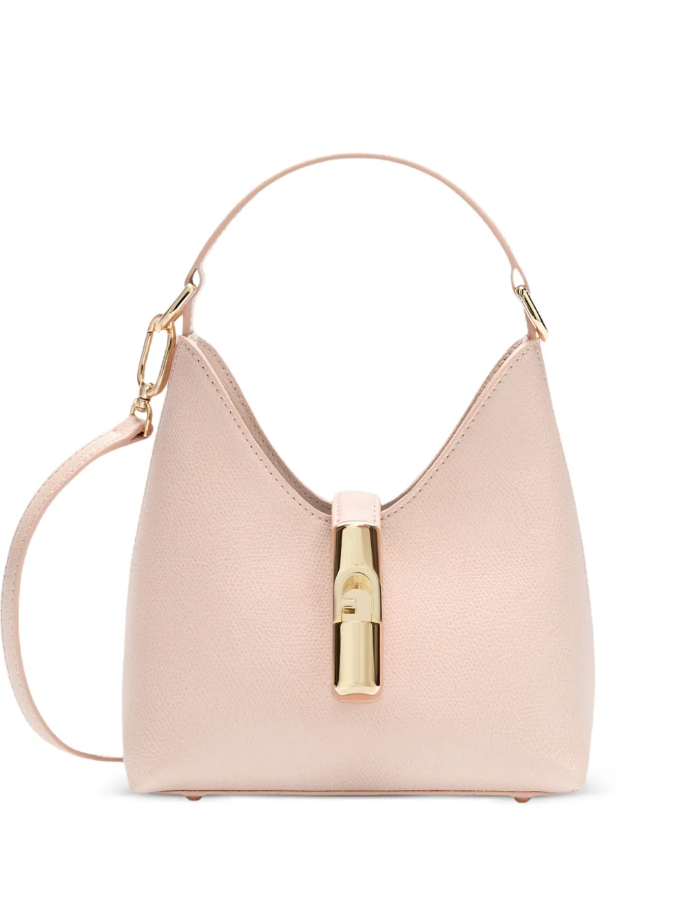 Furla Borsa mini con dettaglio cilindrico in metallo - Rosa