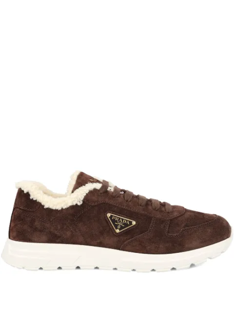 Prada Prax suede sneakers
