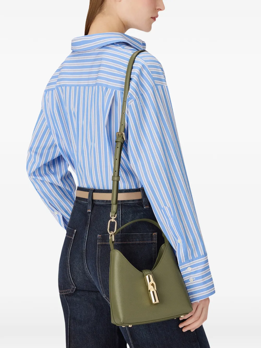 Furla Iride mini-tas Groen