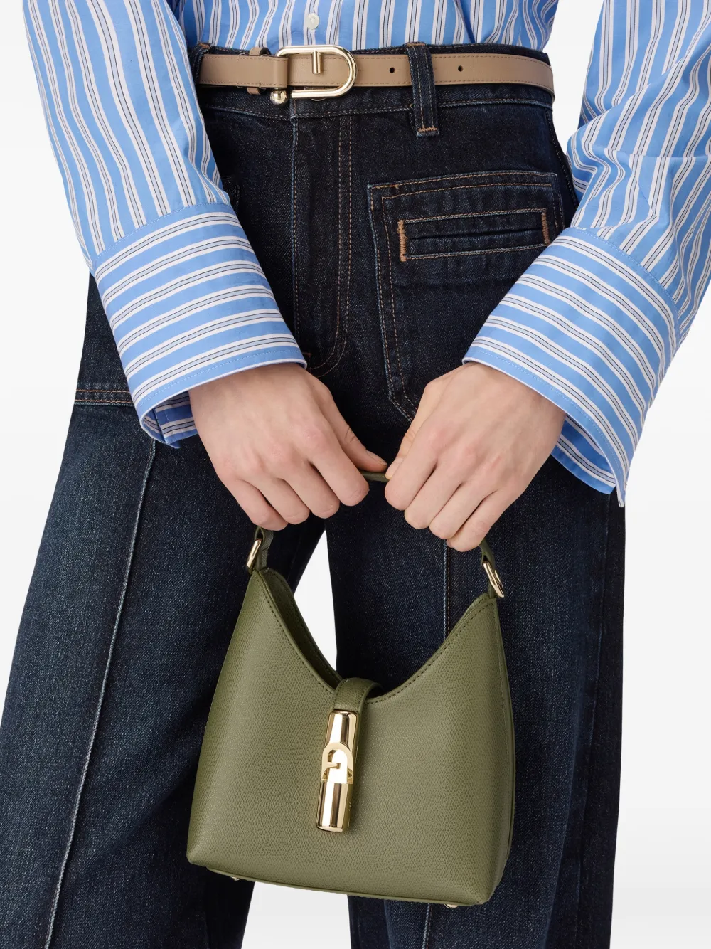 Furla Iride mini-tas Groen