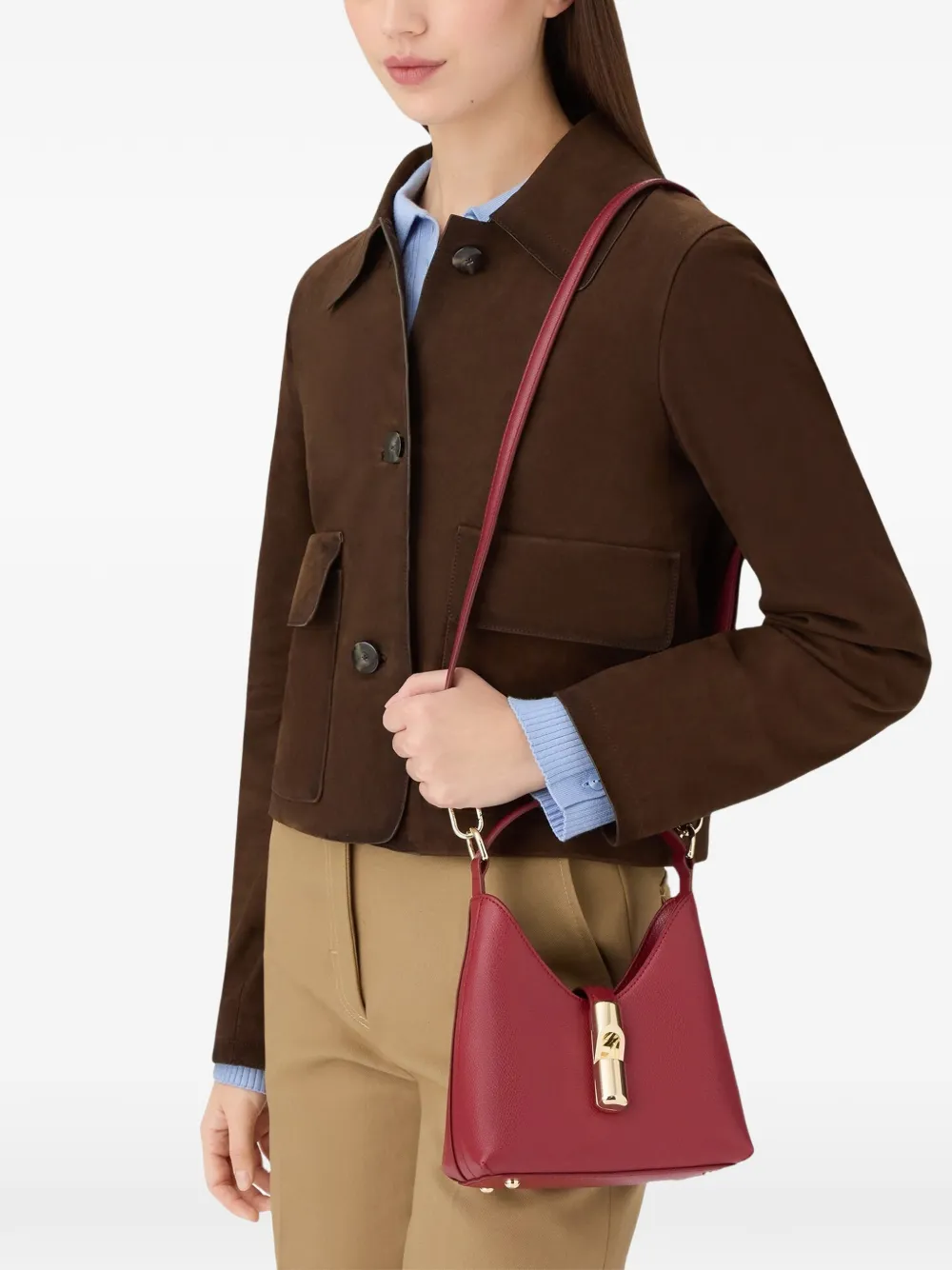 Furla Iride mini-shopper - Rood