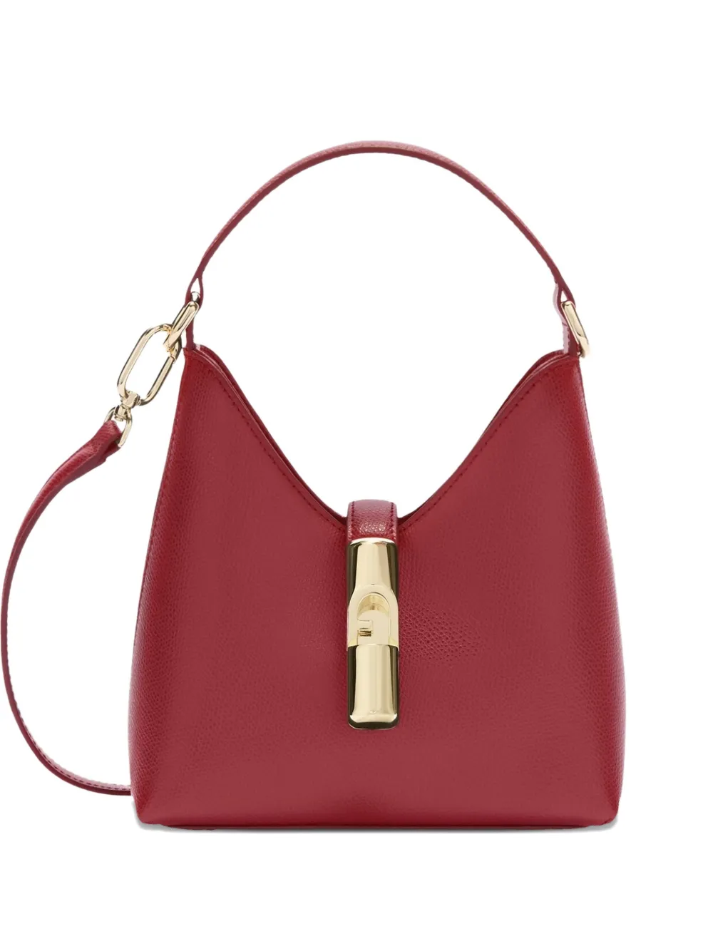 Furla Mini Iride Tote Bag In Red