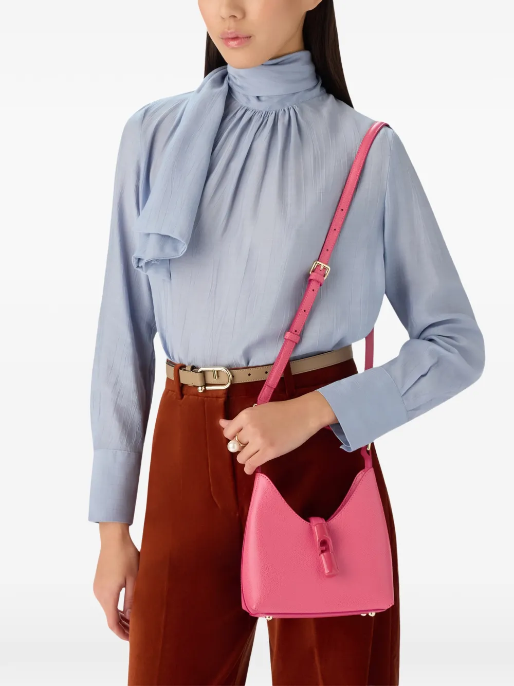 Furla Iride mini-tas Roze