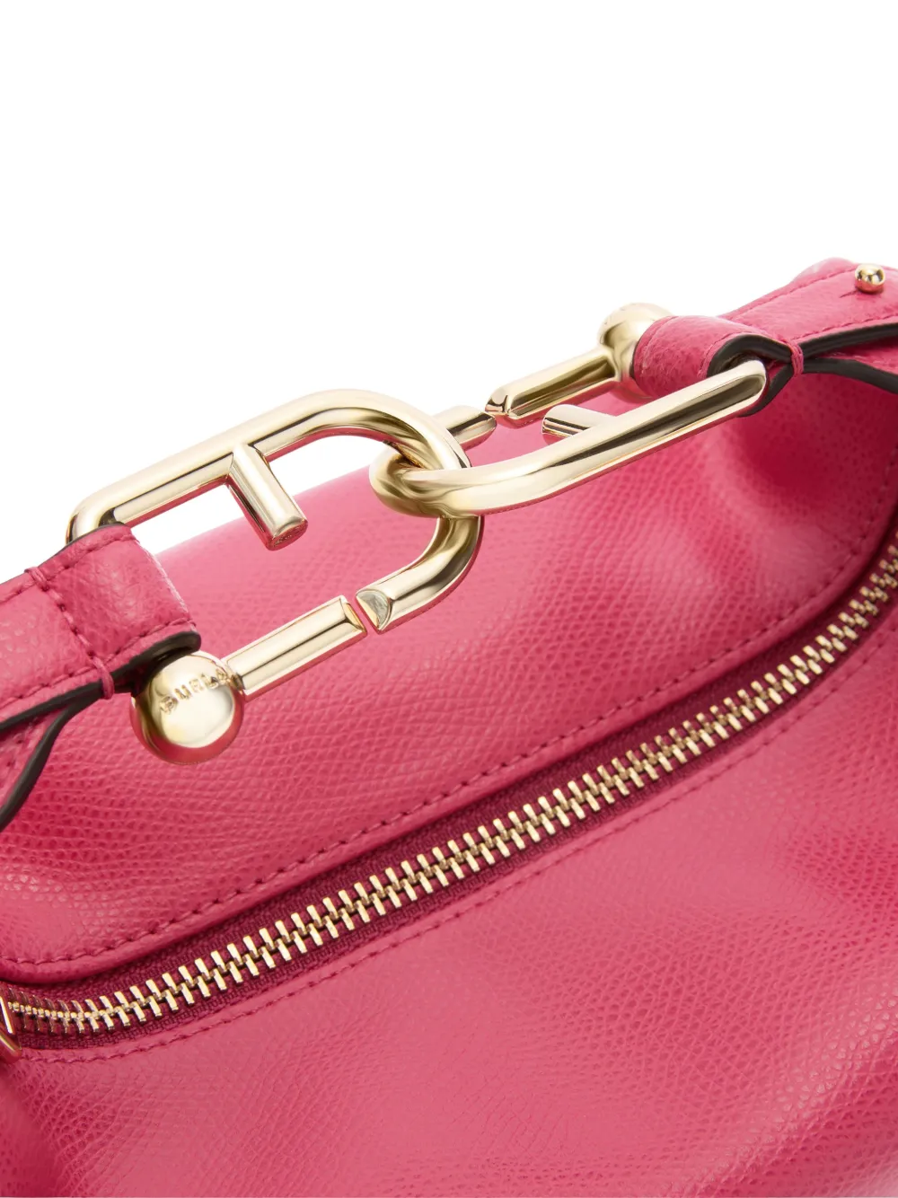Furla Tonie schoudertas met logodetail Roze