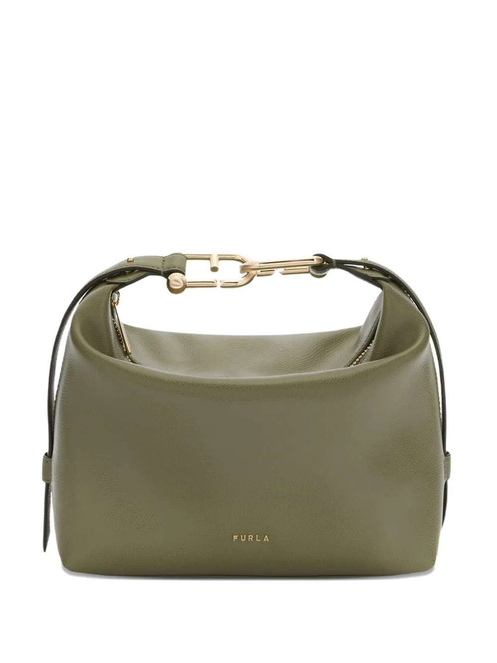 Furla Borsa a spalla con dettaglio Arco - Verde