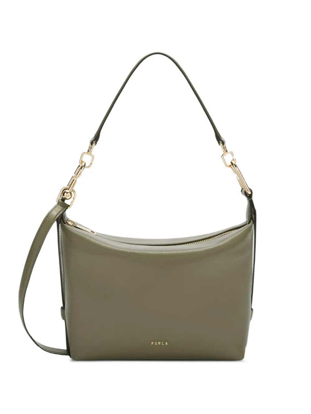 Furla Borsa a spalla con dettaglio Arco - Verde