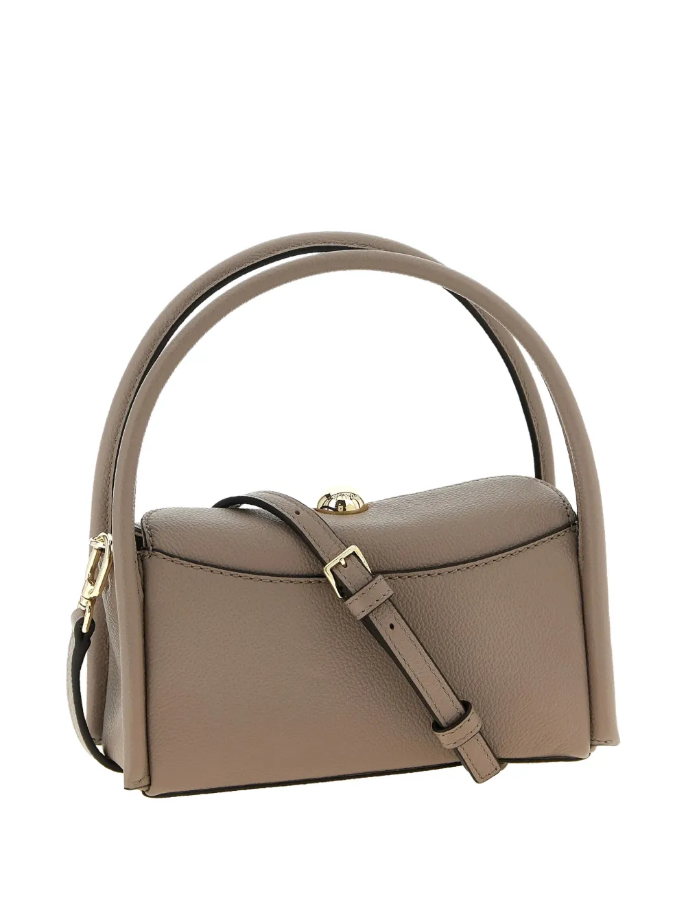  Furla Nicole Grained-effect Mini Bag - Neutrals 