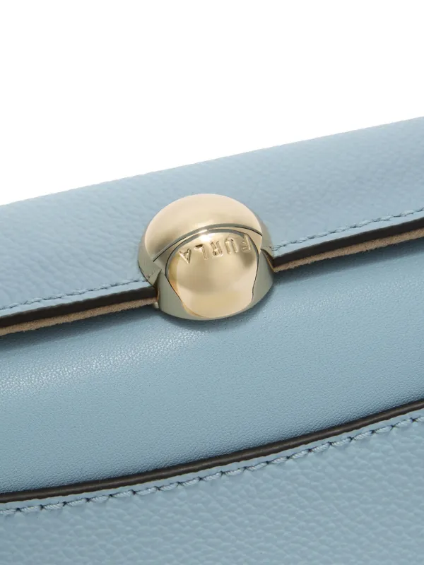 Furla Nicole Mini Boston Bag | Blue | FARFETCH JO