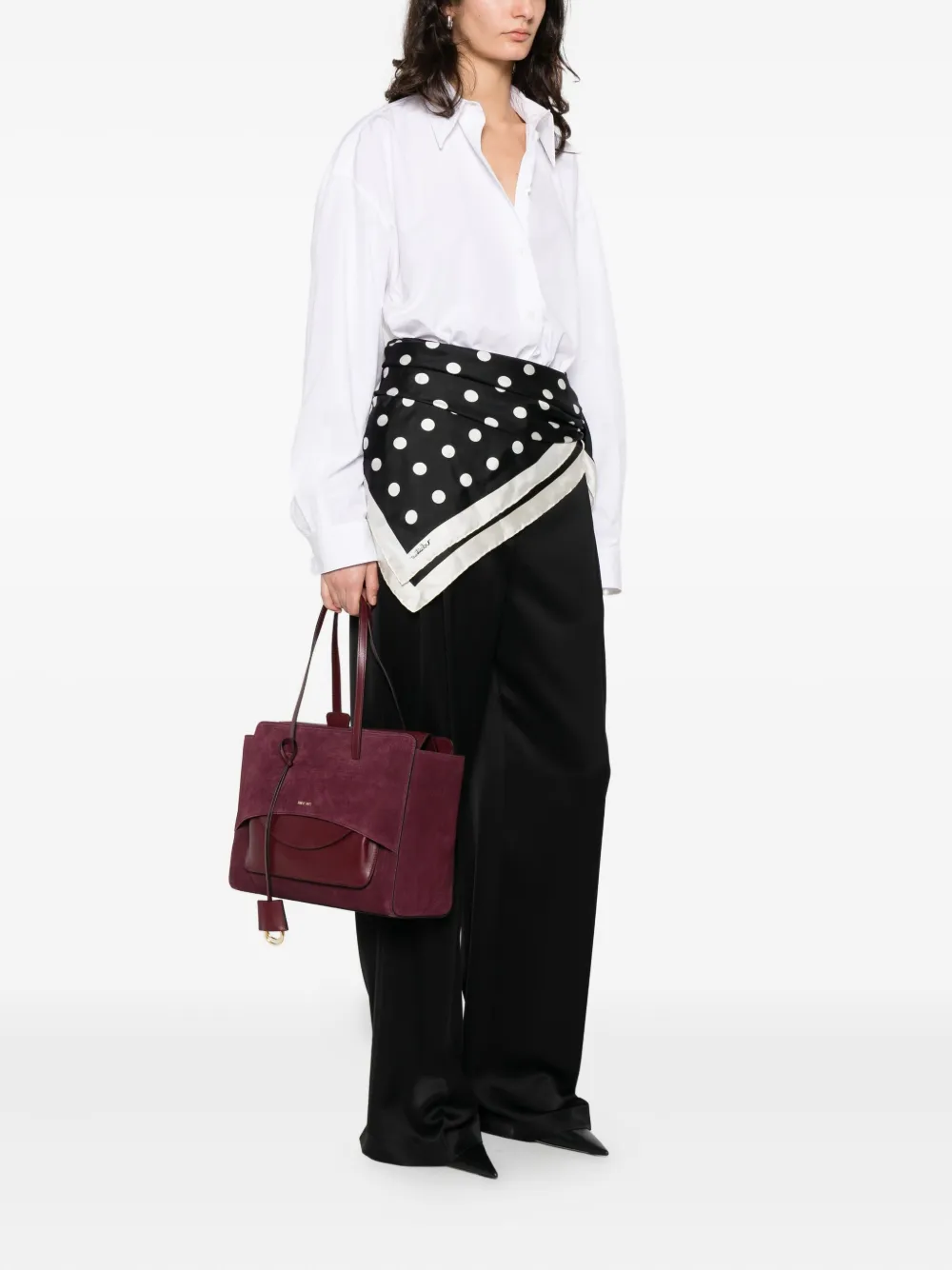 HIDESINS Shopper met logodetail - Rood