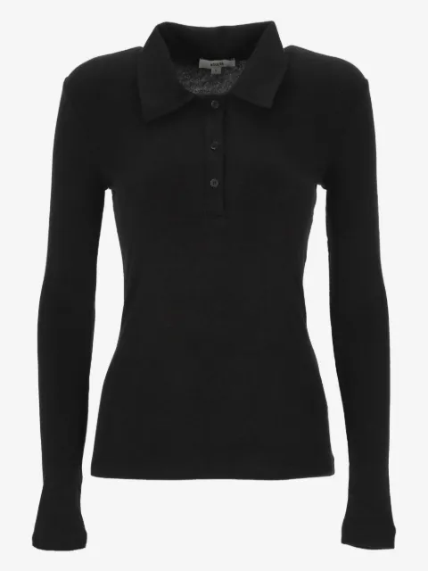 AGOLDE buttoned polo top