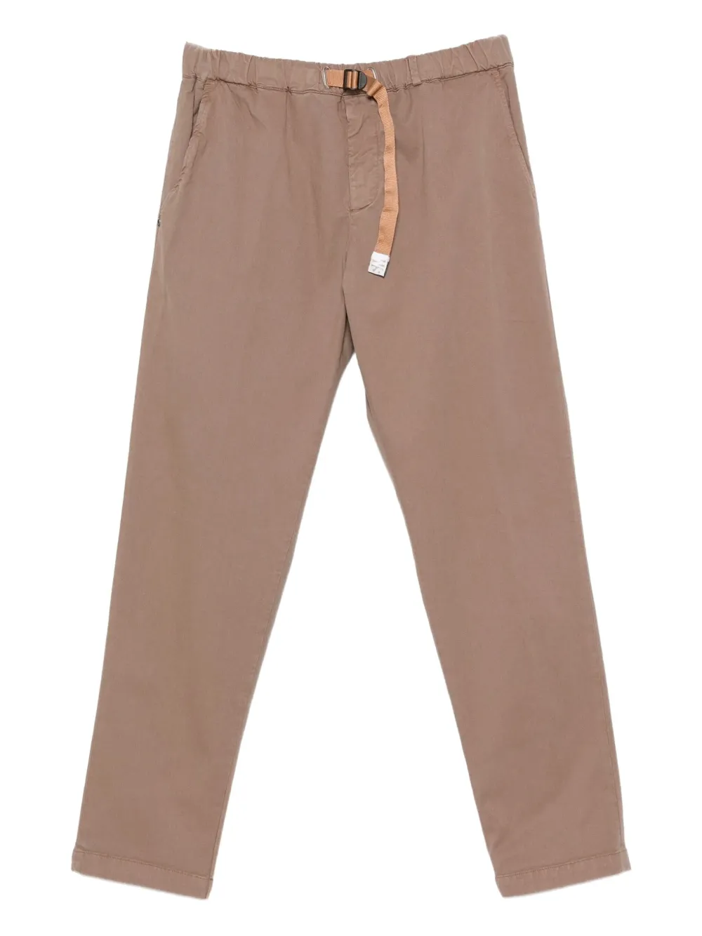White Sand belted trousers - Marrone