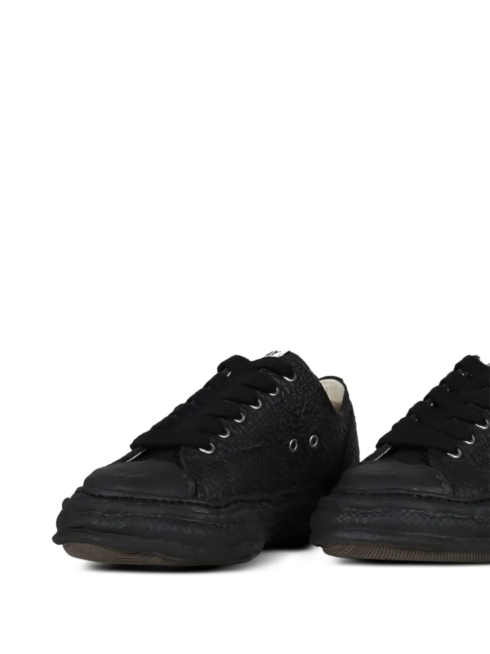 Maison MIHARA YASUHIRO Sneakers met textuur Zwart