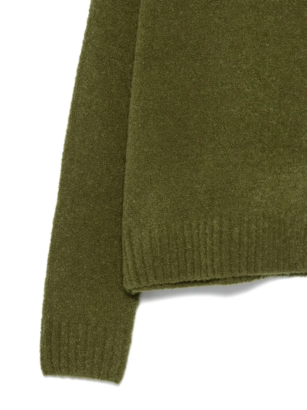 AMISH Trui met ronde hals Groen