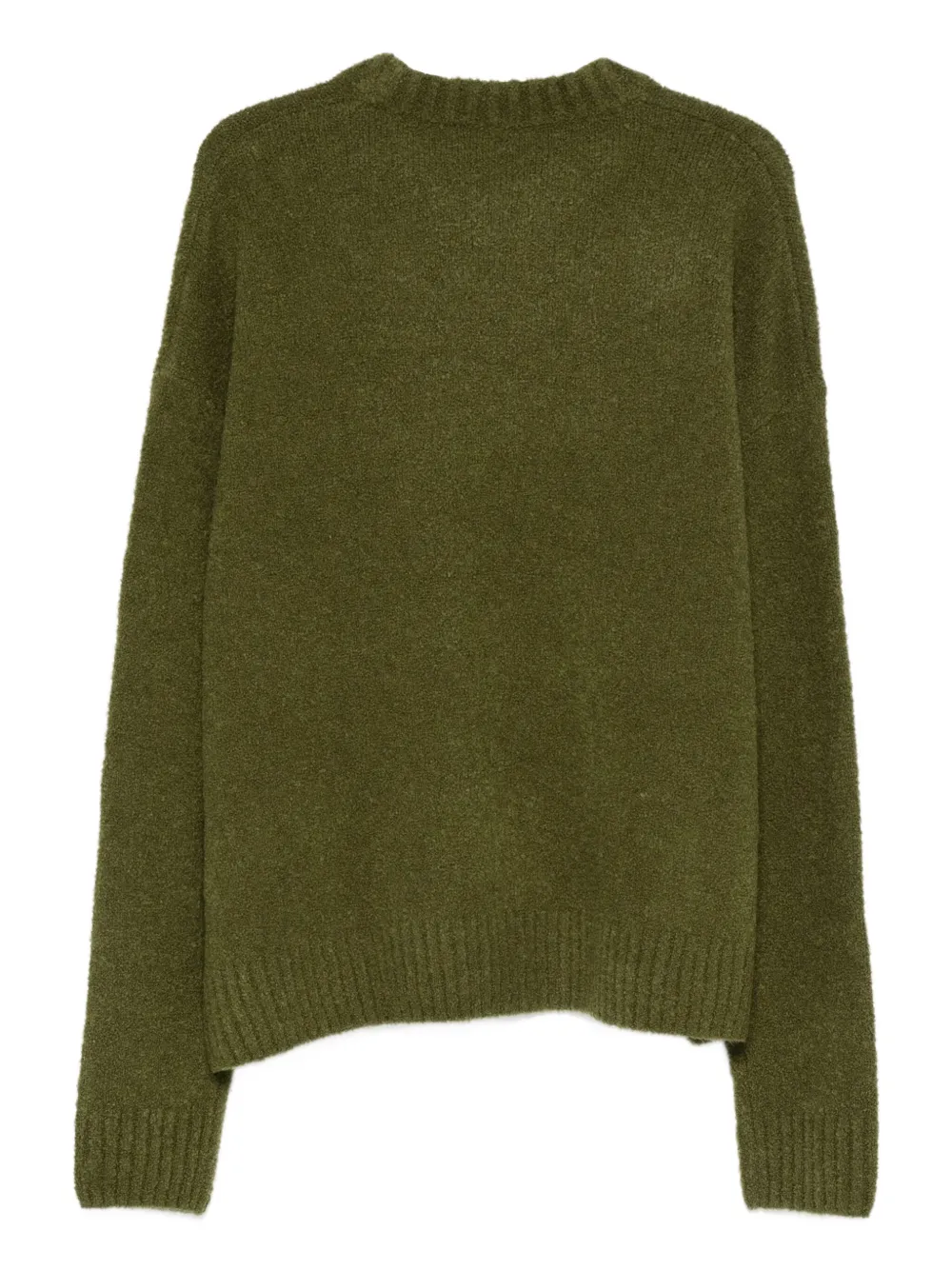 AMISH Trui met ronde hals - Groen